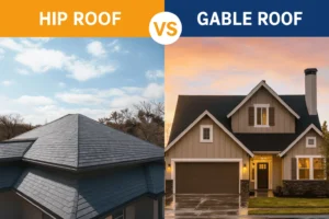 Hip Roof vs Gable Roof