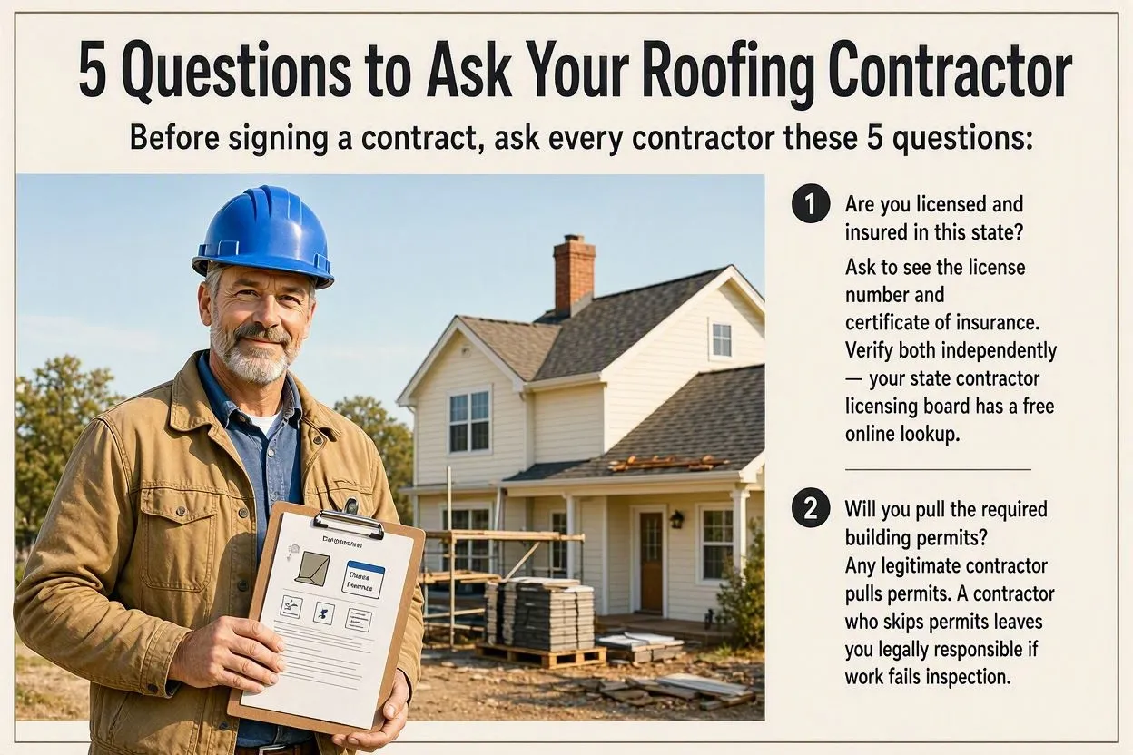 5 Questions to Ask Your Roofing Contractor