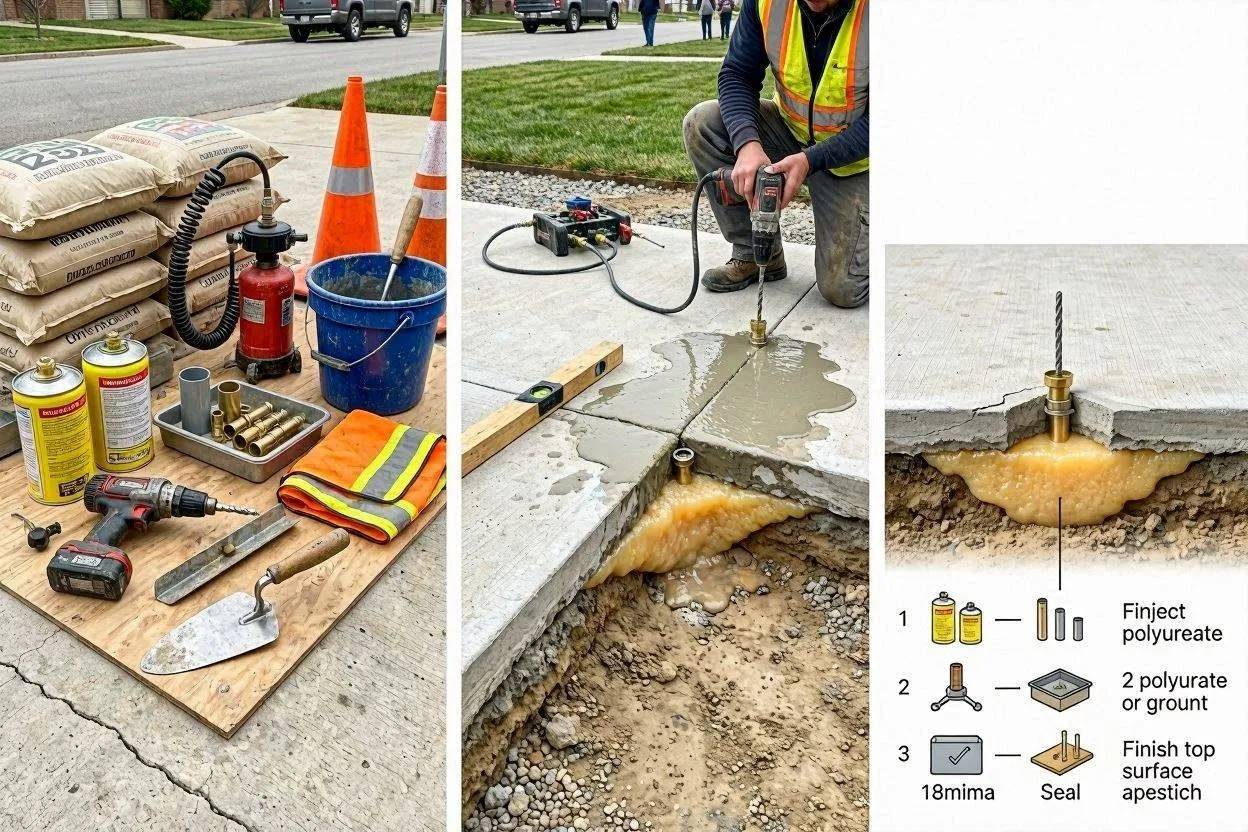 Concrete Leveling Materials & Methods Guide 2026