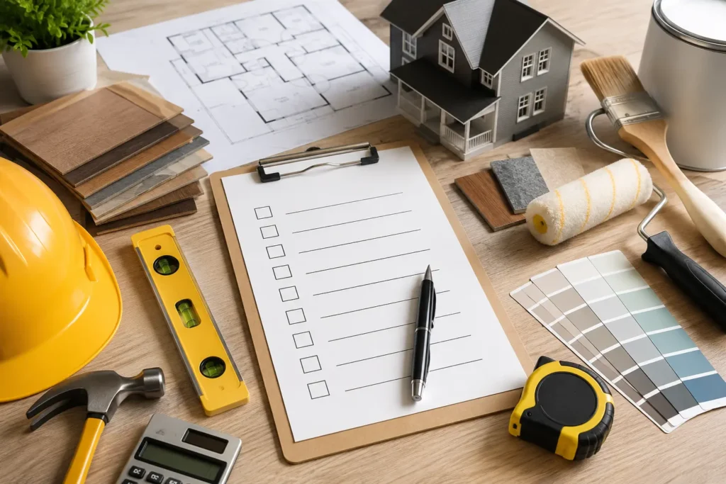 Home Renovation Checklist