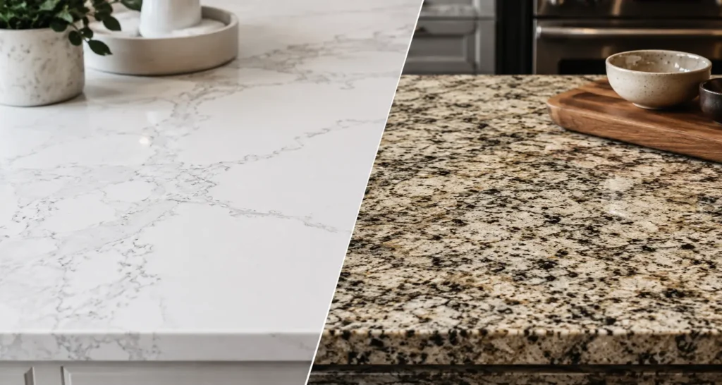 Quartz vs. Granite Countertops