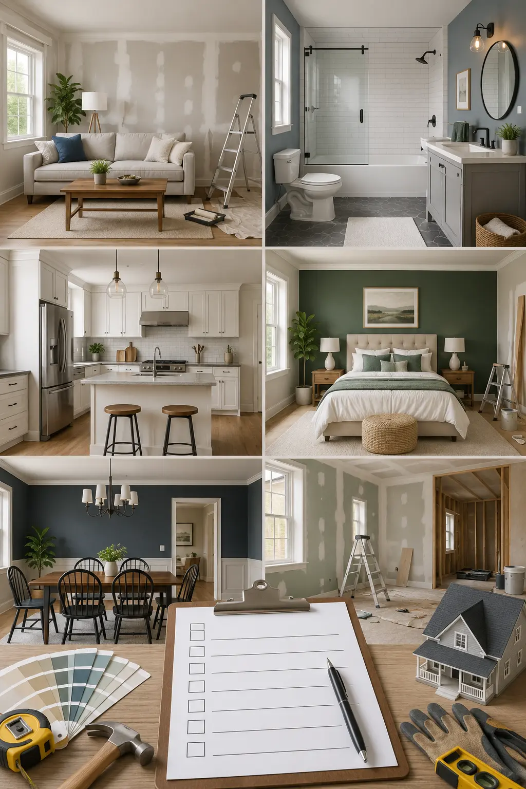 Room-by-Room Renovation Checklist
