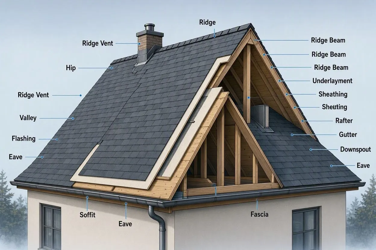 Parts of a Roof