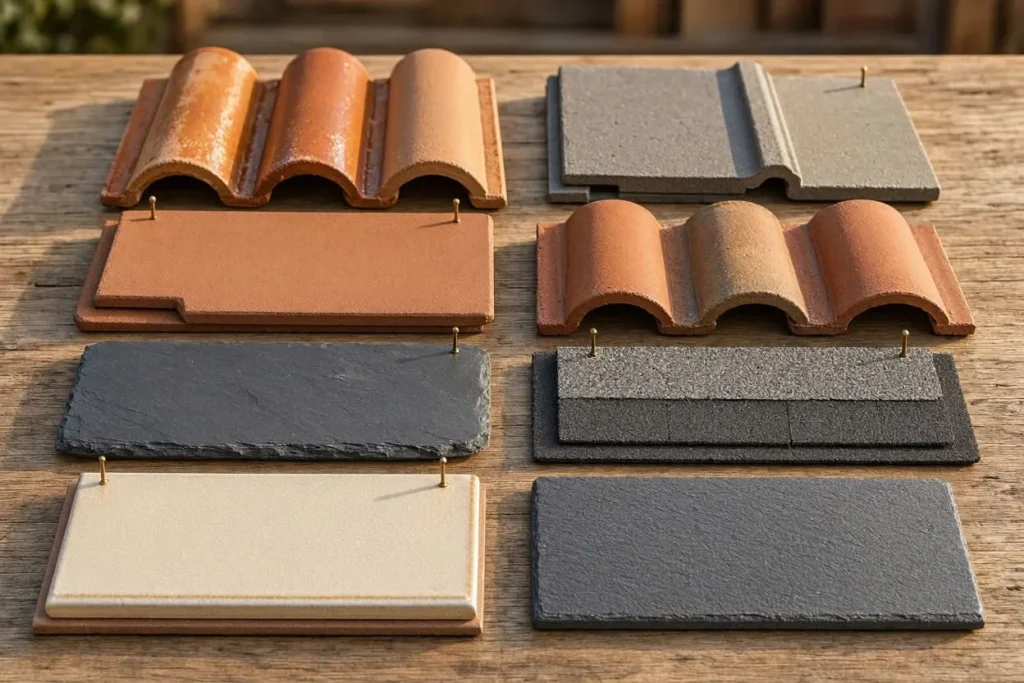 Different Types of Roof Tiles