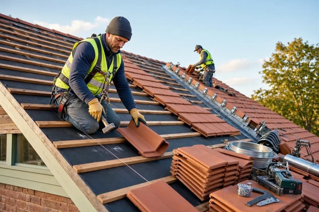 How to Install Roof Tiles