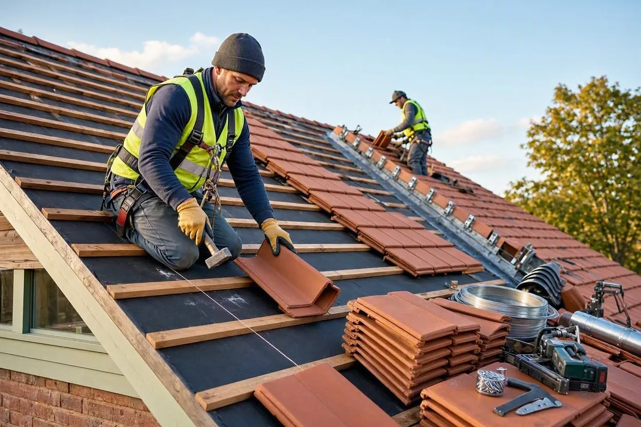 How to Install Roof Tiles